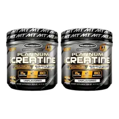 MUSCLETECH - PACK 2 CREATINAS PLATINUM 160SV TOTAL –