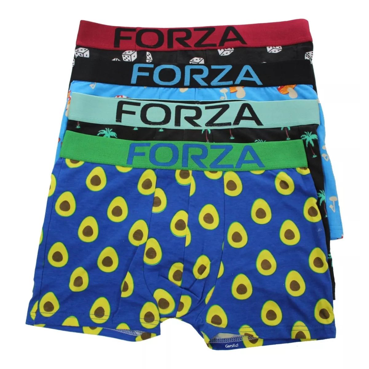 GARSIL - 6 Boxer De Algodon Para Hombre - Diseños Surtidos.