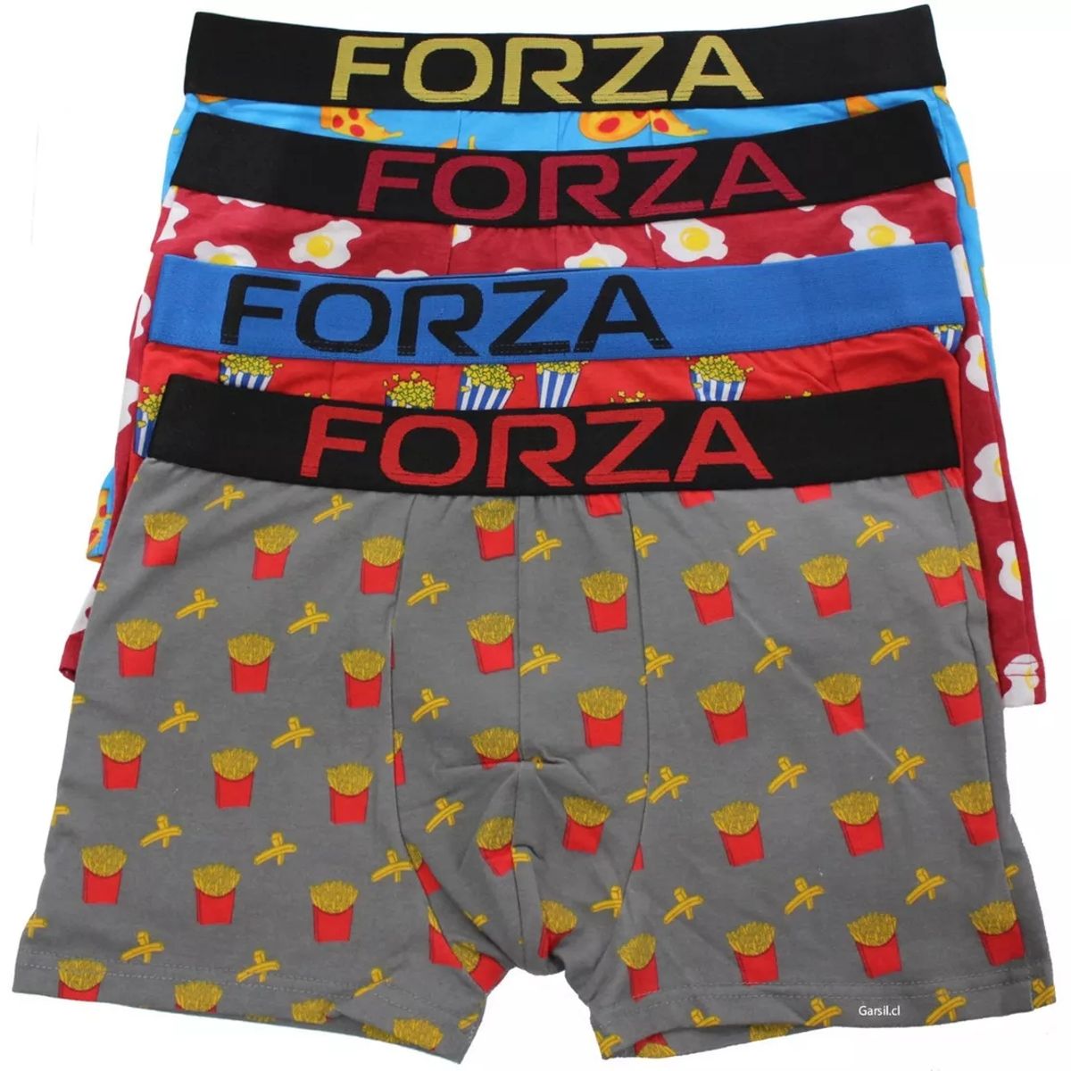 GARSIL - 6 Boxer De Algodon Para Hombre - Diseños Surtidos.