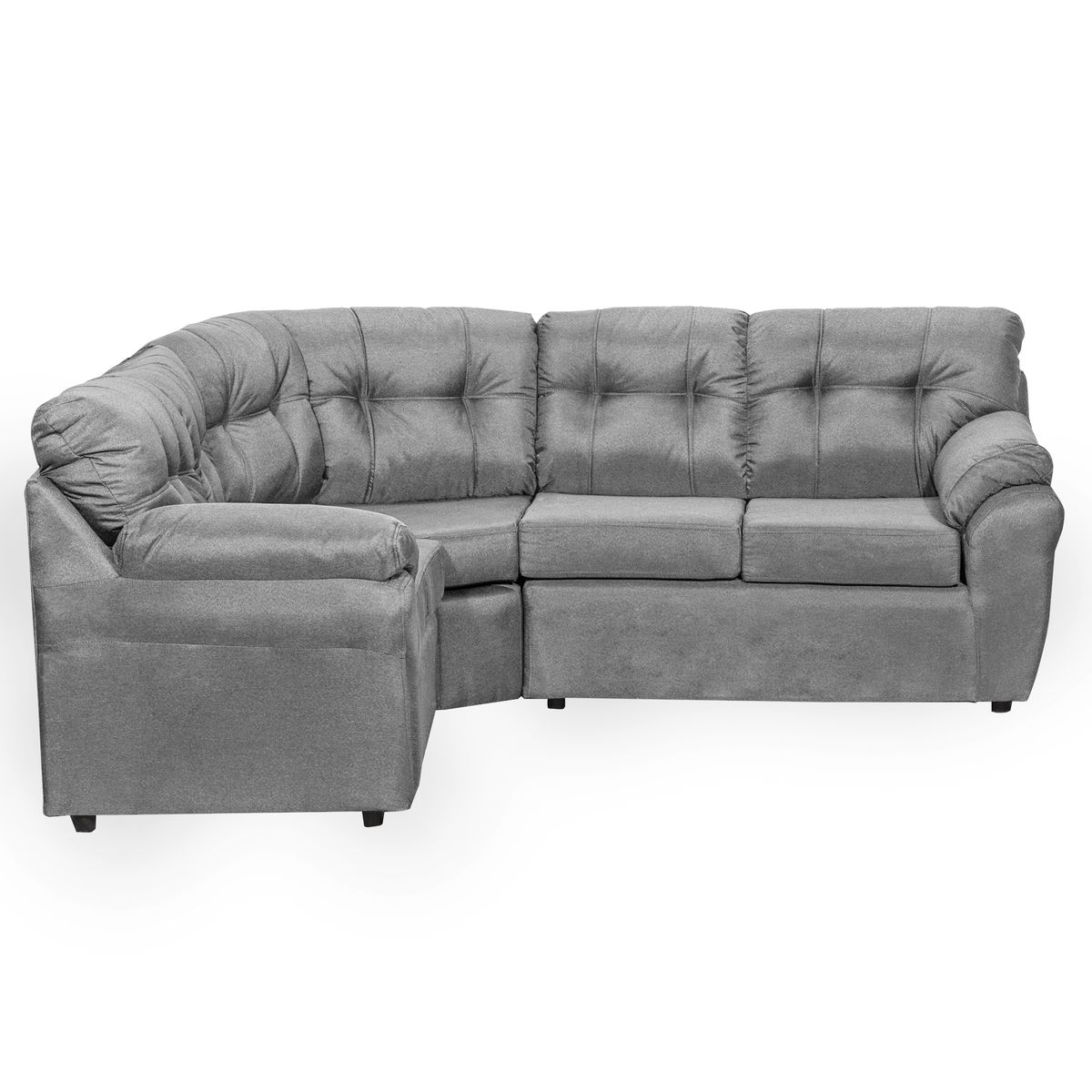 DECOOUTLET - Seccional Polonia 212 Tela Gris