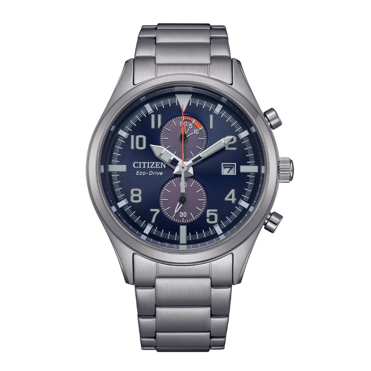 CITIZEN - Reloj Citizen Hombre CA7028-81L Eco-Drive Cronografo - Plateado