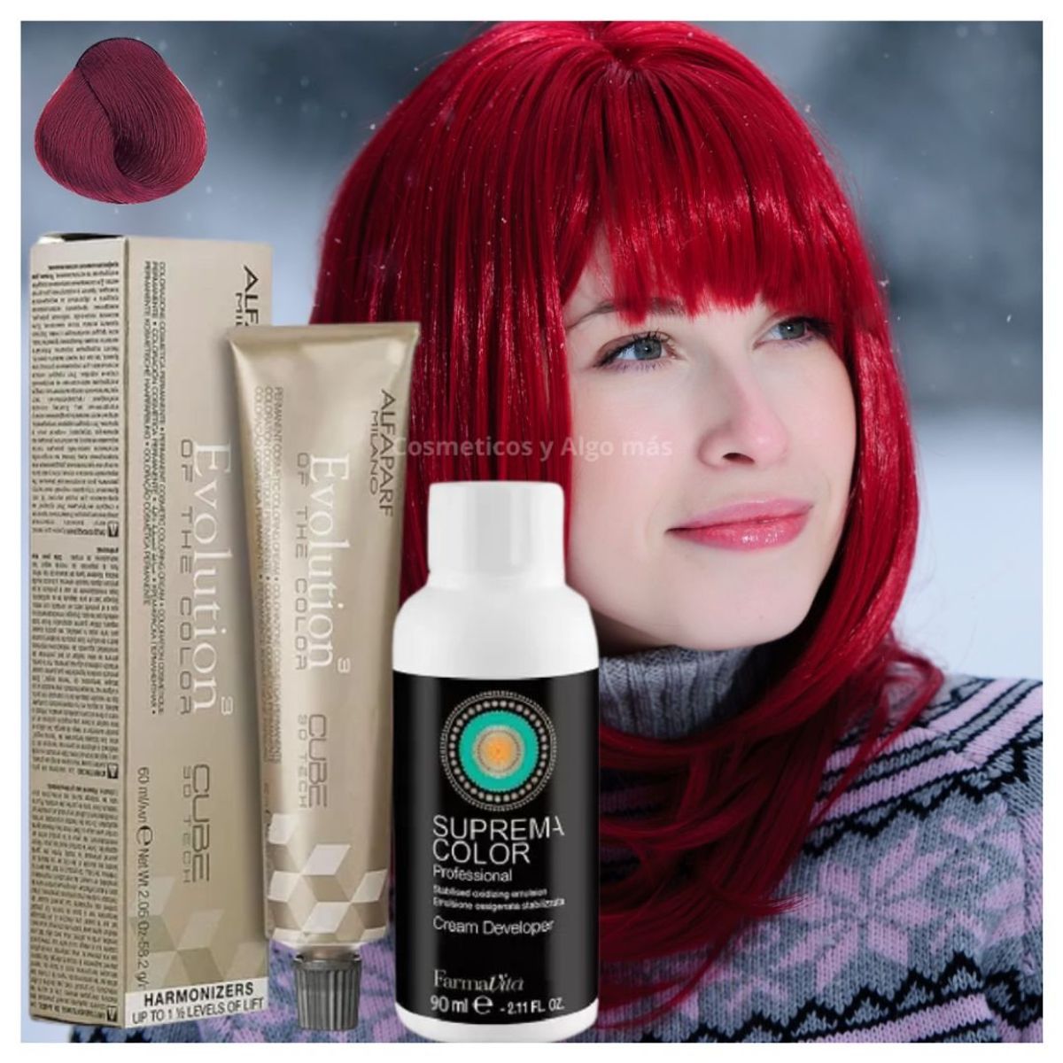 ALFAPARF MILANO - TINTURA PERMANENTE EVOLUTION CON ACIDO HIALURONICO DE ALFAPARF