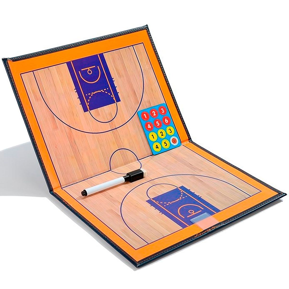 GENERICO - Tablero Táctico Magnético Para Técnico De Basketball