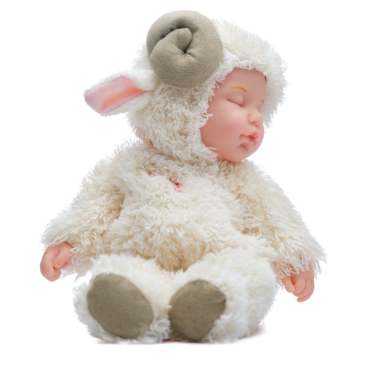 GENERICO - Muñeco Tierno Modelo Bebe Signo Zodiacal Aries 23 cm-