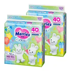 MERRIES - Velcro Pack Edición 40 años aniversario RN 90×2 pcs