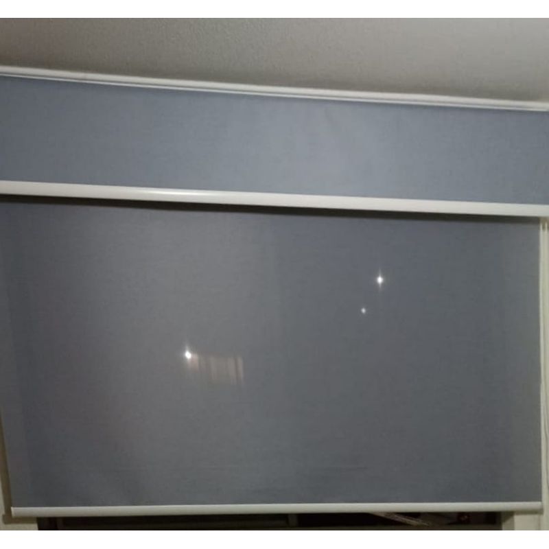 GENERICO - Cortina Roller doble visillo mas black out 200x200