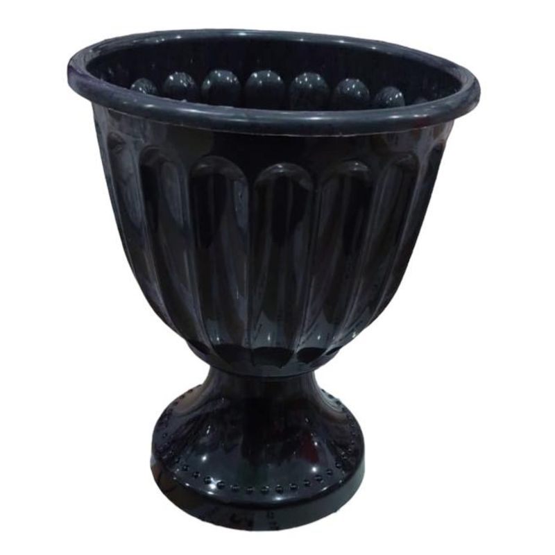 OEM - FLORERO PLASTICO DECORATIVO PARA FIESTAS - NEGRO