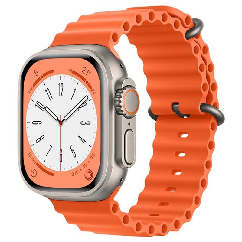 GENERICO - Correa Silicon Ocean compatible con AppleWatch 38-40-41mm