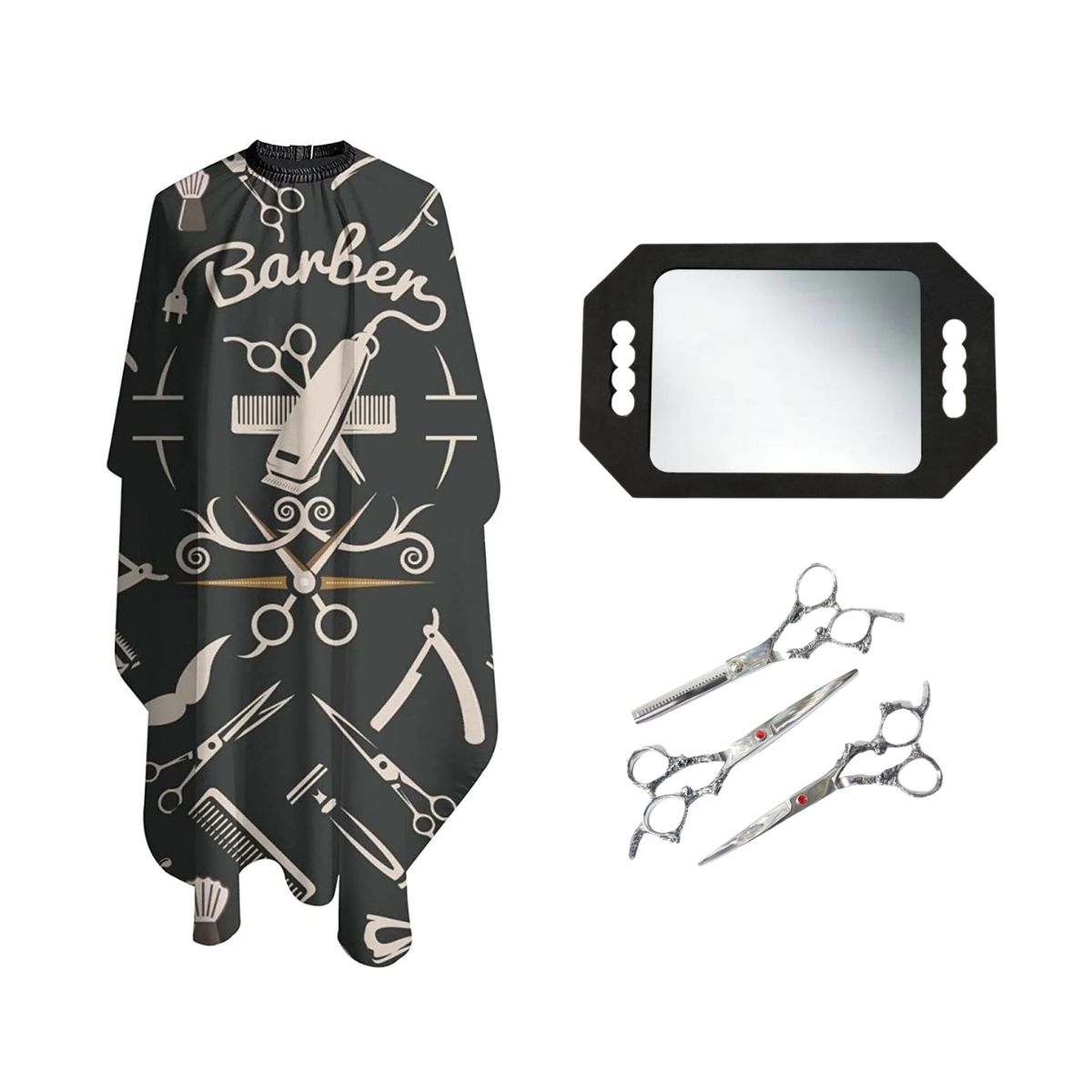 GENERICO - Set profesional de Barbero Tijeras