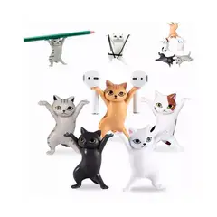 GENERICO - Set 5 Figuras Gato Porta Lápices Y Audífonos
