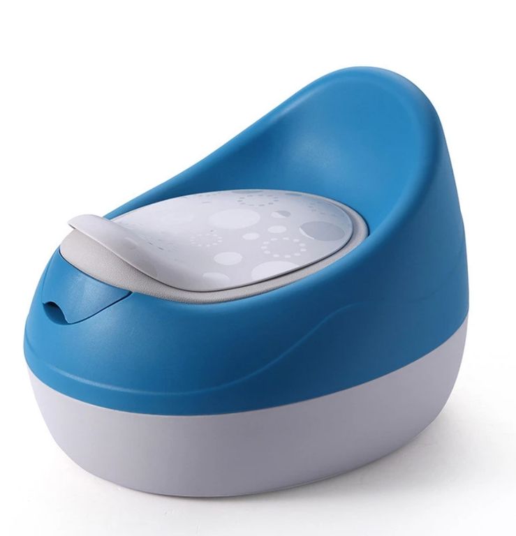 Entrenador de Bano Banito para ninos blue