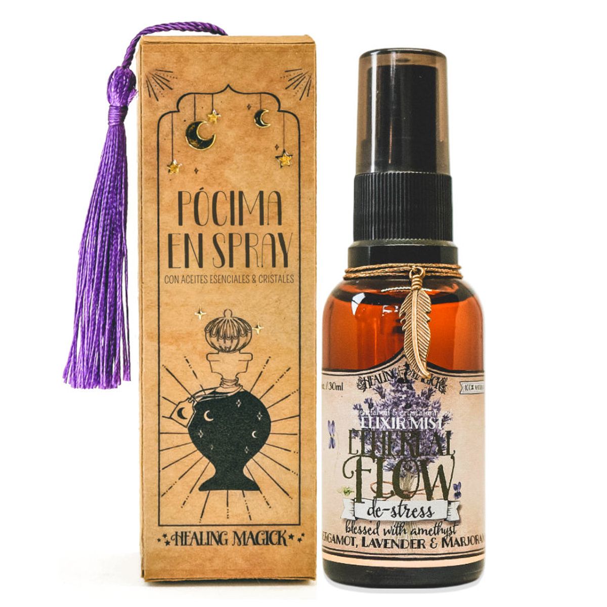 HEALING MAGICK - Flujo Etéreo Spray de Ritual Relajación