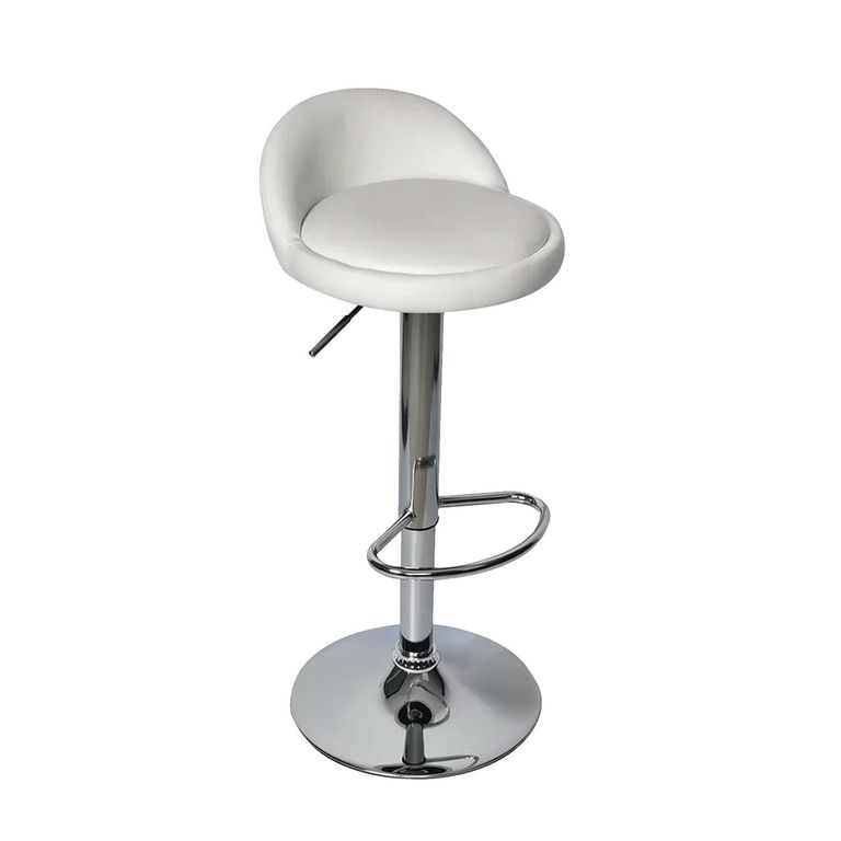 Silla Piso Bar Taburete - Blanco