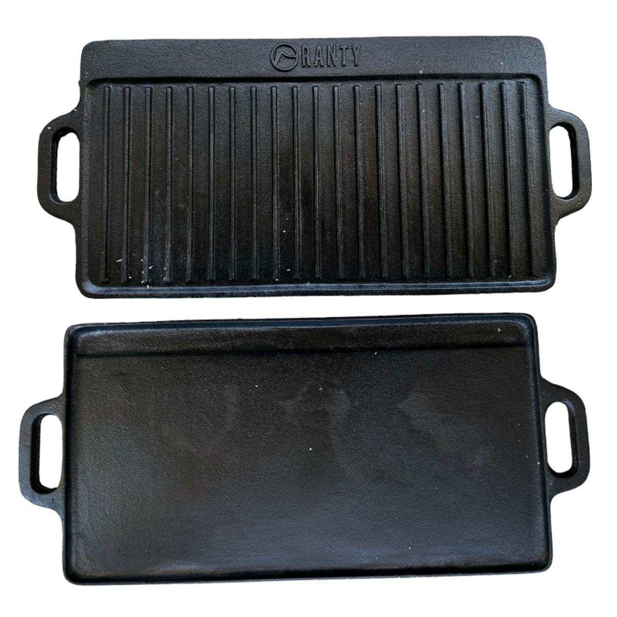 RANTY - PLANCHA REVERSIBLE FIERRO FUNDIDO 50x24cm