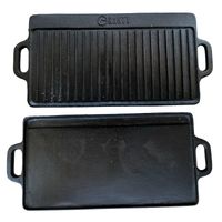 PLANCHA REVERSIBLE FIERRO FUNDIDO 50x24cm