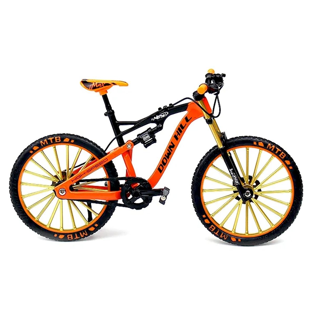 PELLITOS - BICICLETA MTB ORANGE ESCALA 1 10 ESTRUCTURA ALEACION