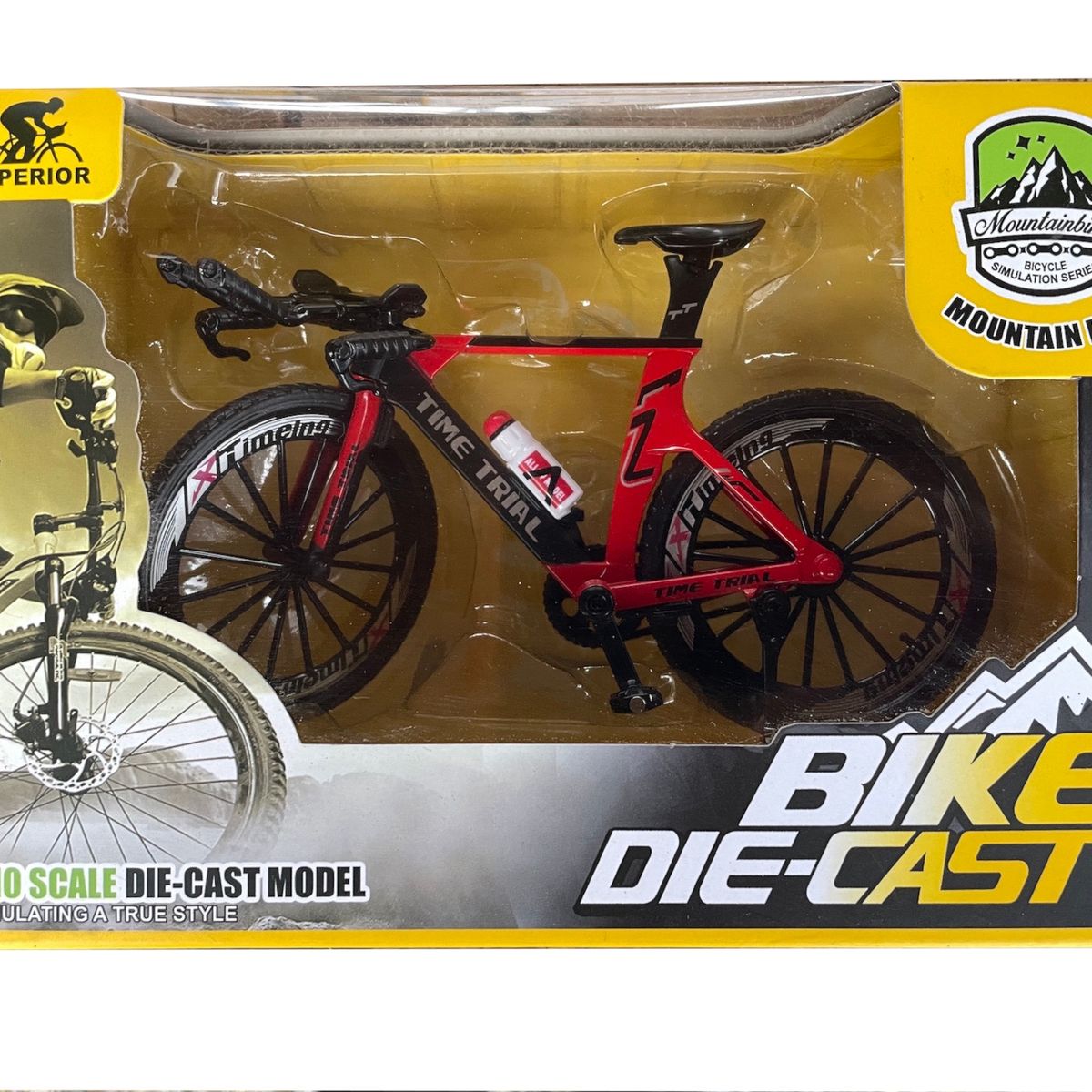 PELLITOS - BICICLETA RUTA ROJA ESCALA 1 10 ESTRUCTURA ALEACION