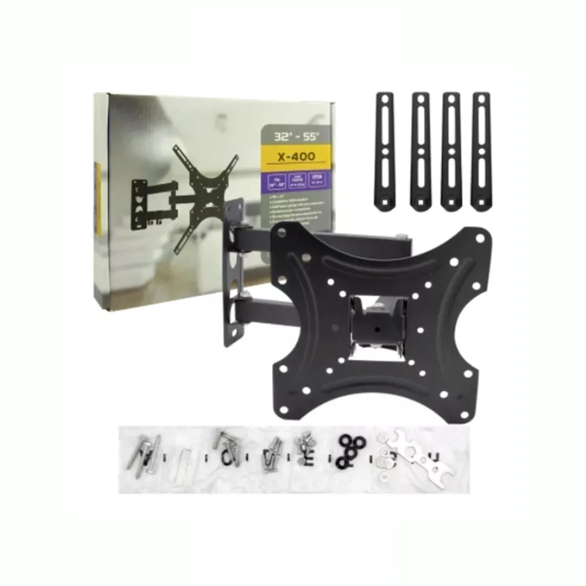 GENERICO - Soporte Tv Giratorio 14 A 55 Pulgadas