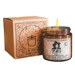 HEALING MAGICK - Banishing Vela Aromática para Rituales de Destierro