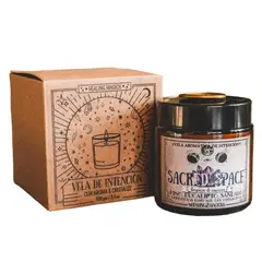 HEALING MAGICK - Refugio Sagrado Vela Aromática Purificadora de Espacios