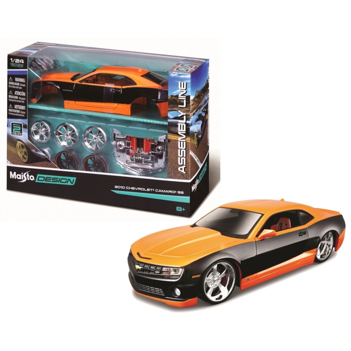 MAISTO - MAISTO 39361 1-24 AS AL 2010 CHEVROLET CAMARO SS RS ARMABLE