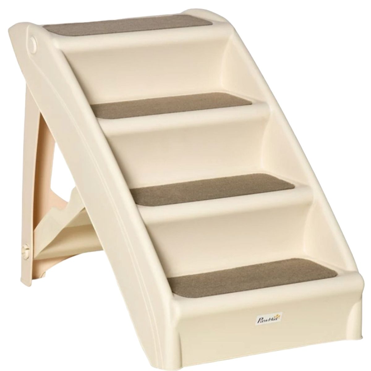 GENERICO - Escalera plegable para mascotas de 4 Peldaños