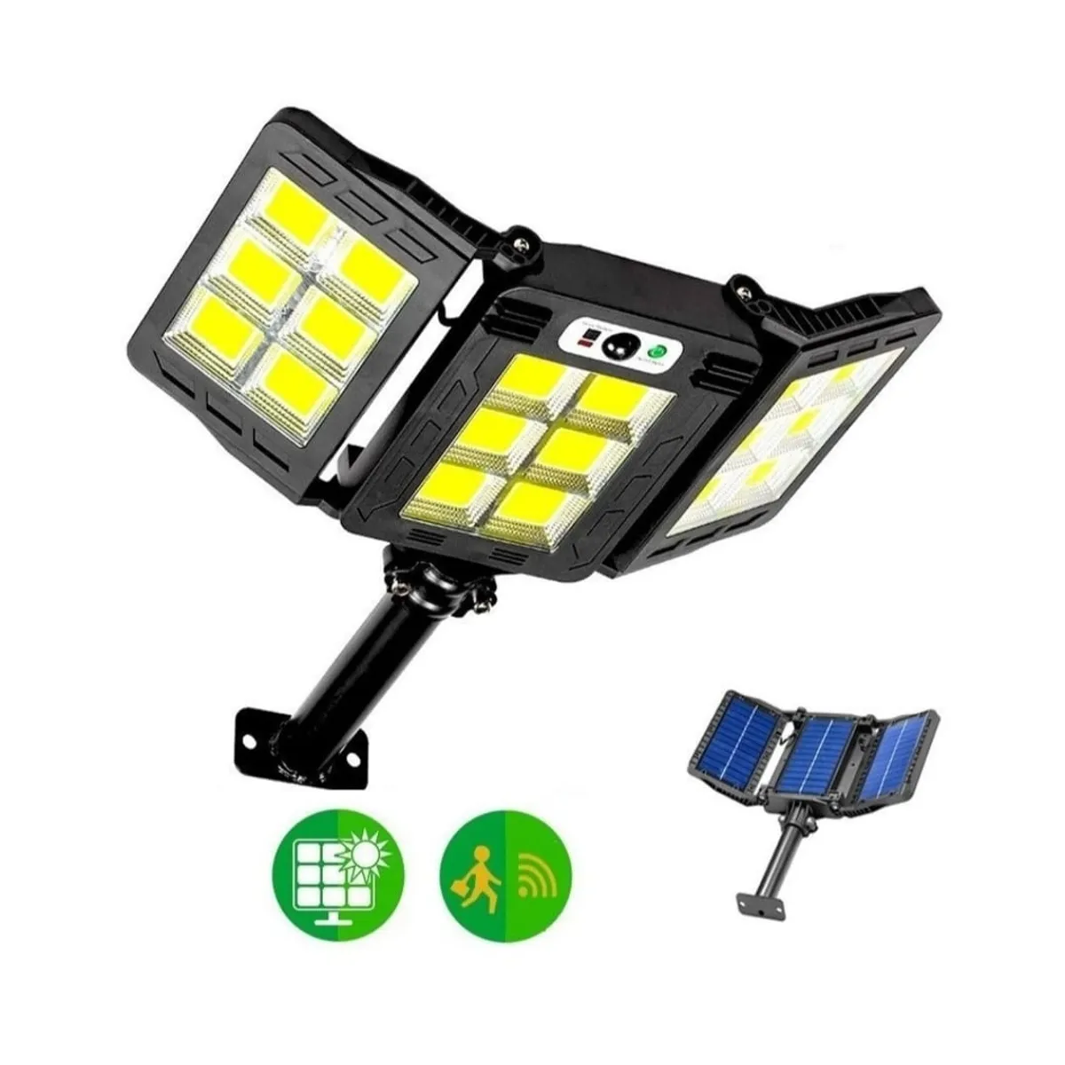 GENERICO - Foco Led Solar Triple De Exterior W785-1