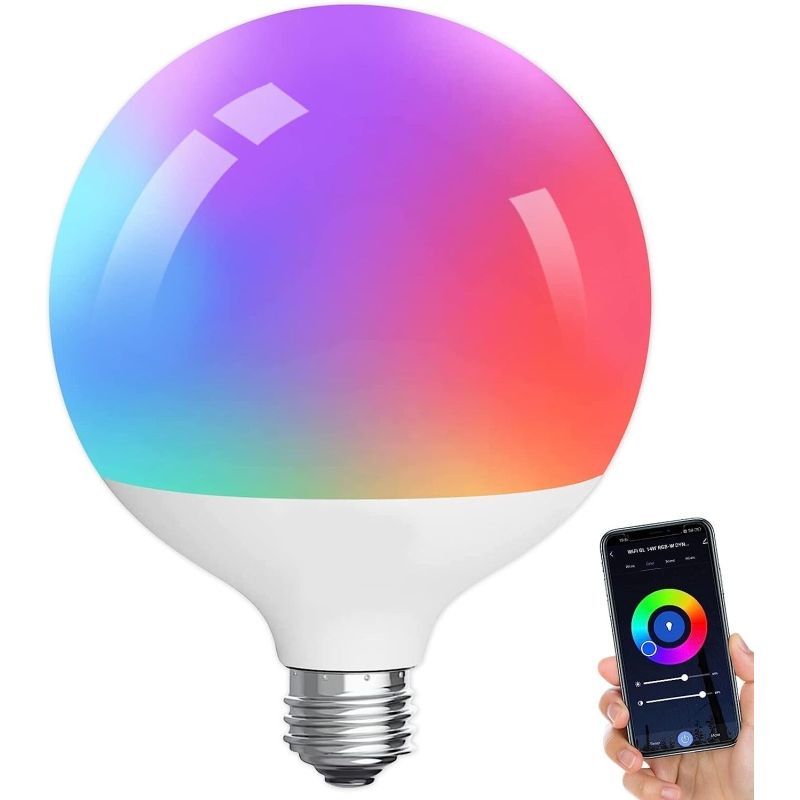 NAUTICA - Bombilla Inteligente E27, Bombilla Led Wifi 15W 1521 Lm