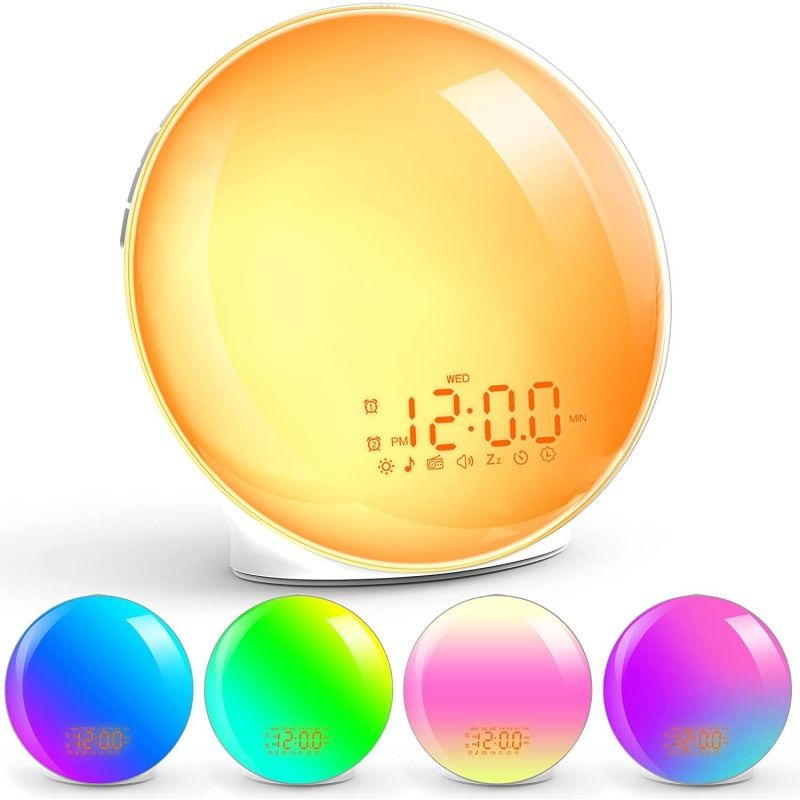 NAUTICA - Wake Up Light con reloj despertador con simulador de amanecer
