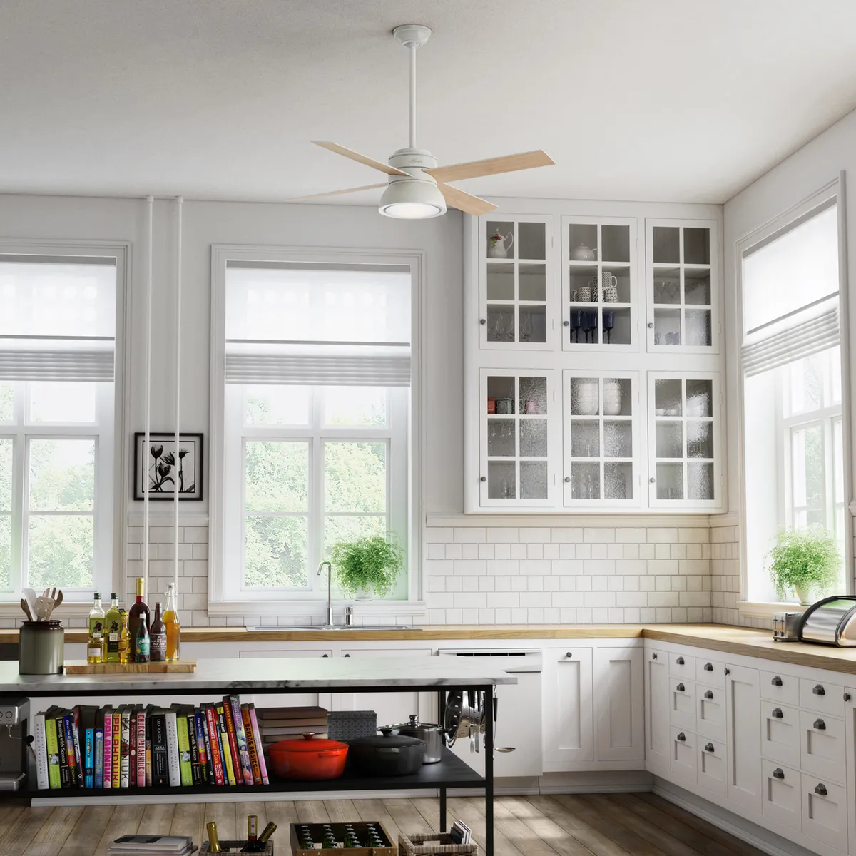 HUNTER - Ventilador De Techo Hunter 52" Mod. Loki