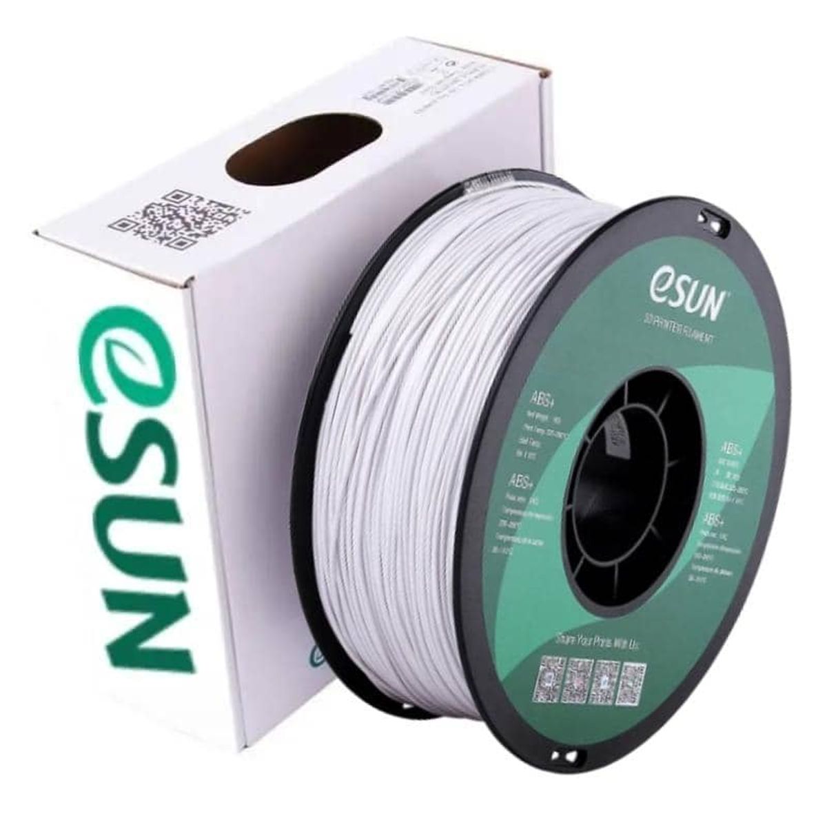 ESUN - Filamento 3D ABS Blanco  Esun - Filamentos