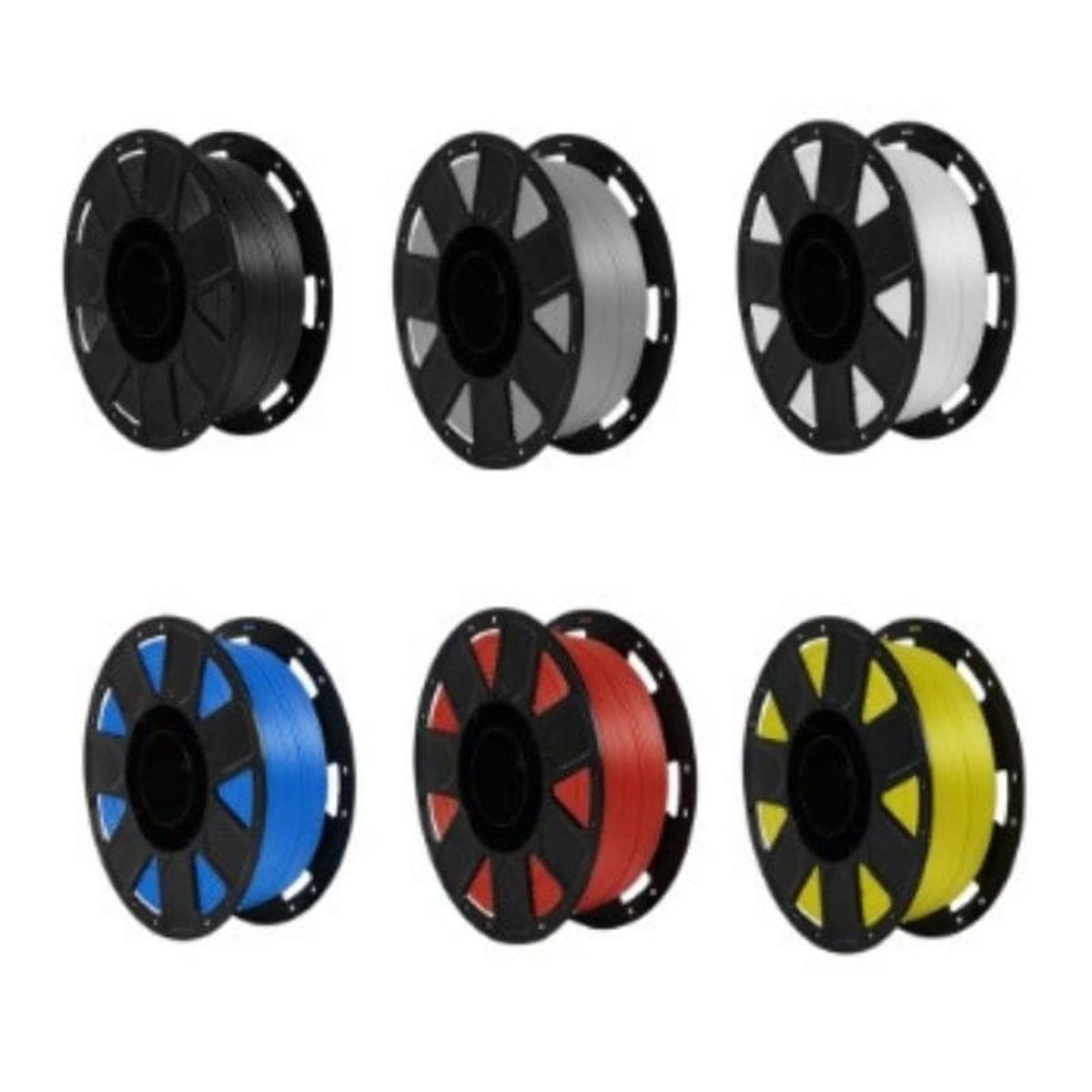 ENDER - Pack Filamento 3D PLA Negro  Blanco 1kg Ender - Filamentos