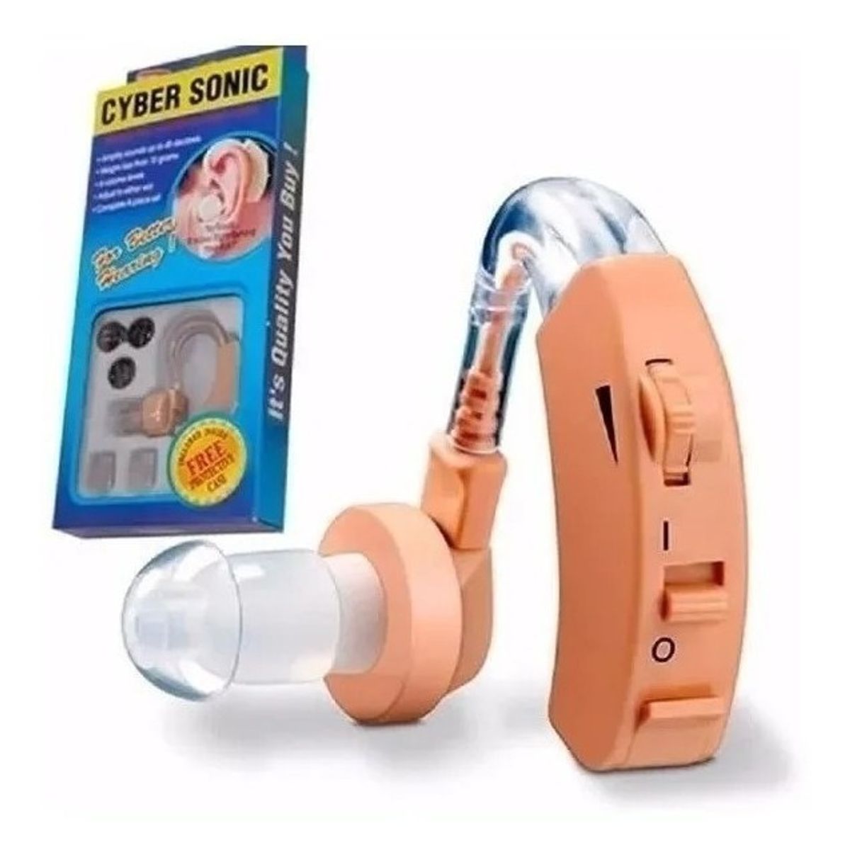 GENERICO - Audífono Ortopedico Sordos Amplificador Cyber Sonic