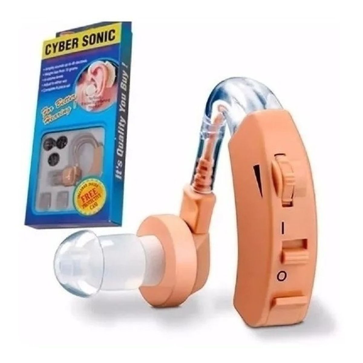 GENERICO - Audífono Ortopedico Sordos Amplificador Cyber Sonic