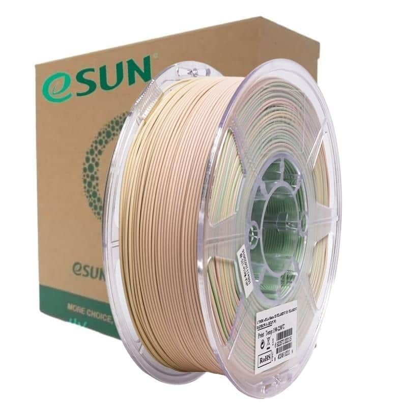 ESUN - Filamento 3D PLA Mate Arcoiris 1kg Esun - Filamentos