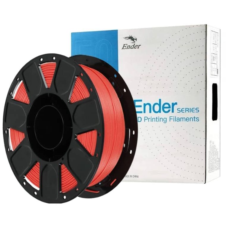 Filamento 3D PLA Rojo 1kg Ender - Filamentos