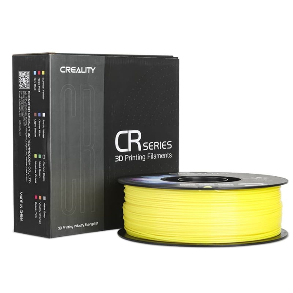CREALITY - Filamento 3D ABS Amarillo  Creality - Filamentos