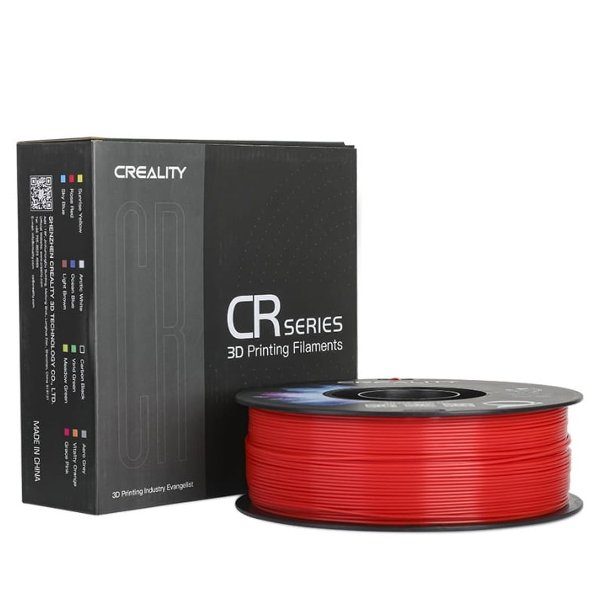 CREALITY - Filamento 3D ABS Rojo 1kg Creality - Filamentos