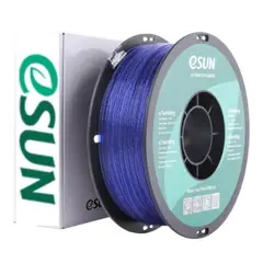 ESUN - Filamento 3D Glitter Azul 1kg - Filamentos