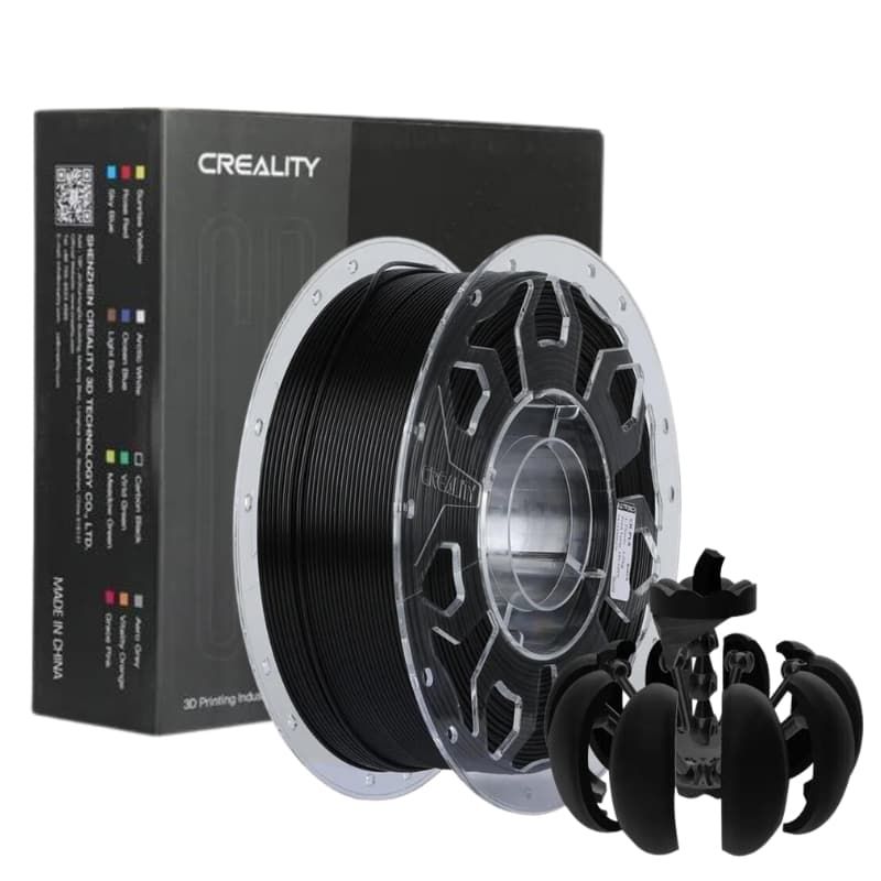 CREALITY - Filamento 3D PLA Negro 200g Creality - Filamentos