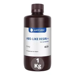 ANYCUBIC - Resina 3D Tipo ABS Gris para Impresoras 3D 1000G - Resinas