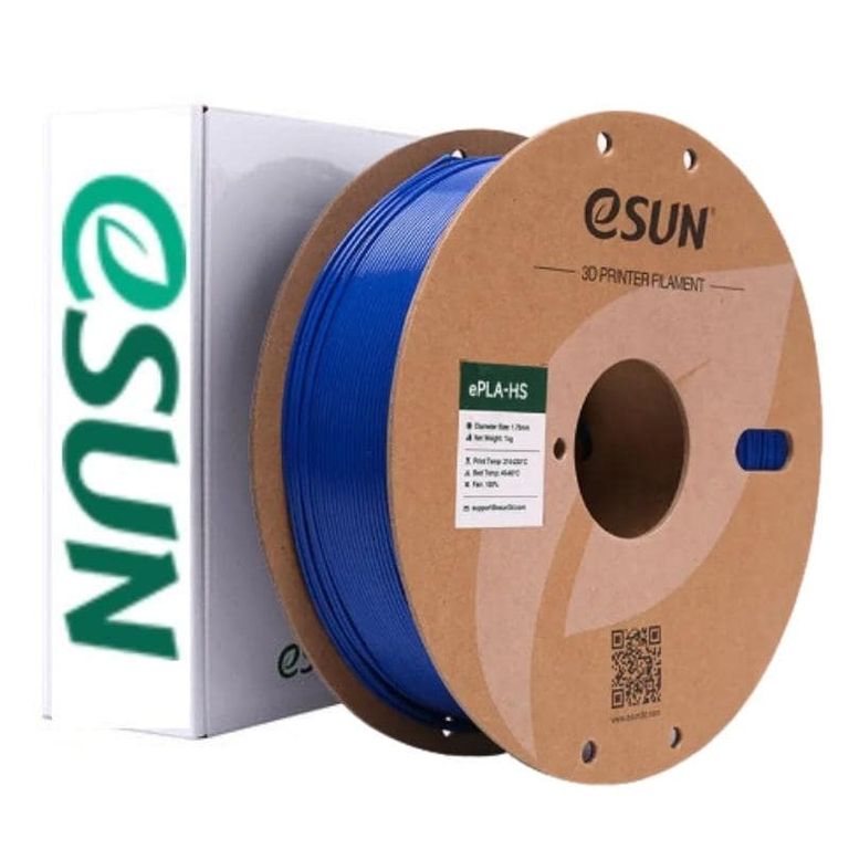 Filamento 3D PLA Alta Velocidad Azul Bobina Reciclable  Esun - Filamentos