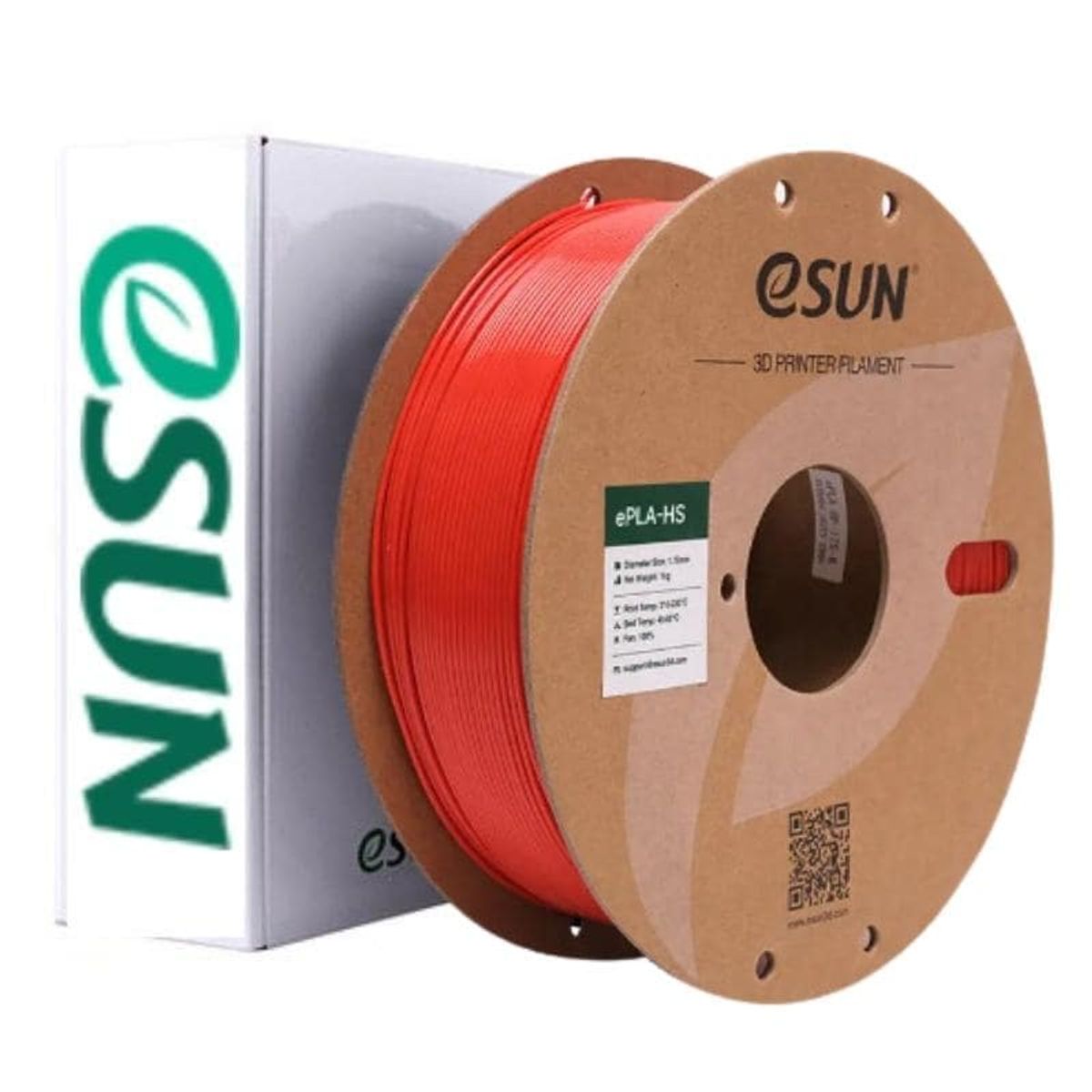 ESUN - Filamento 3D PLA Alta Velocidad Rojo  Esun - Filamentos