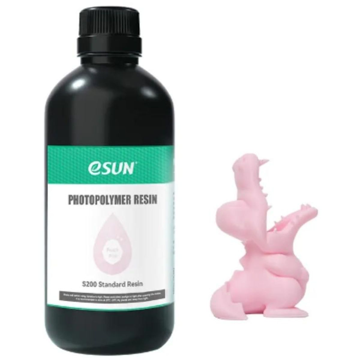 ESUN - Resina 3D Uv Mate Rosado Claro para Impresoras 3D 500g Esun - Resinas