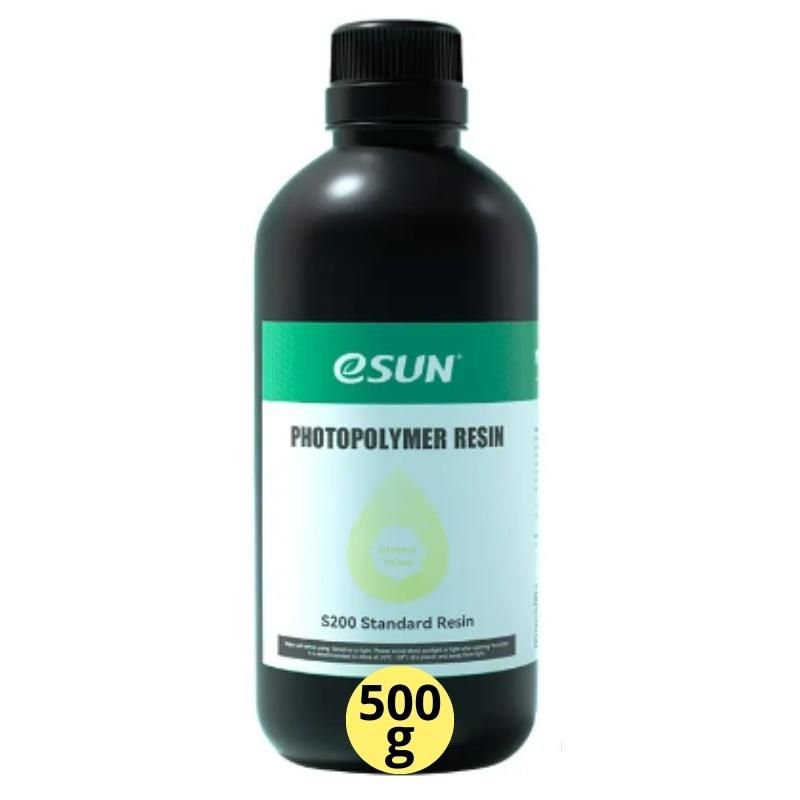 ESUN - Resina 3D Uv Mate Amarillo Almendra para Impresoras 3D 500g Esun - Resinas