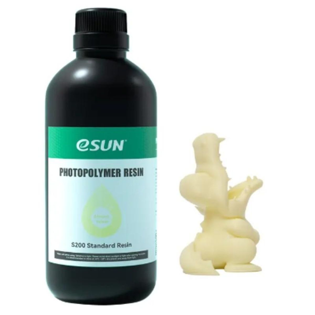 ESUN - Resina 3D Uv Mate Amarillo Almendra para Impresoras 3D 500g Esun - Resinas