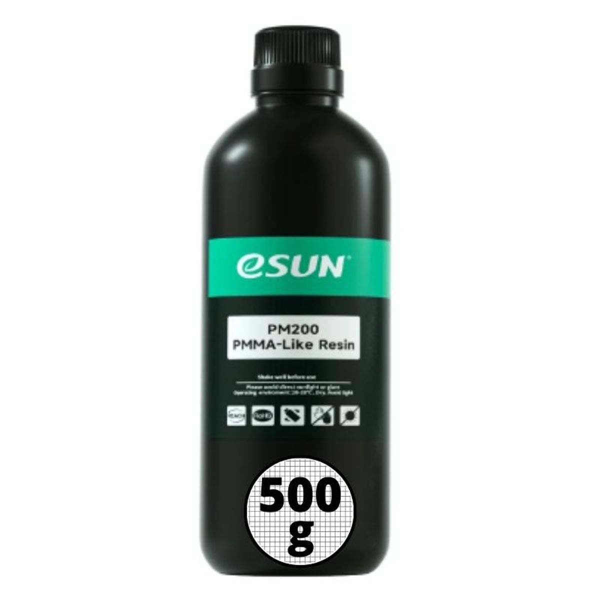ESUN - Resina 3D PMMA Ultra Transparente para Impresoras 3D 500g Esun - Resinas