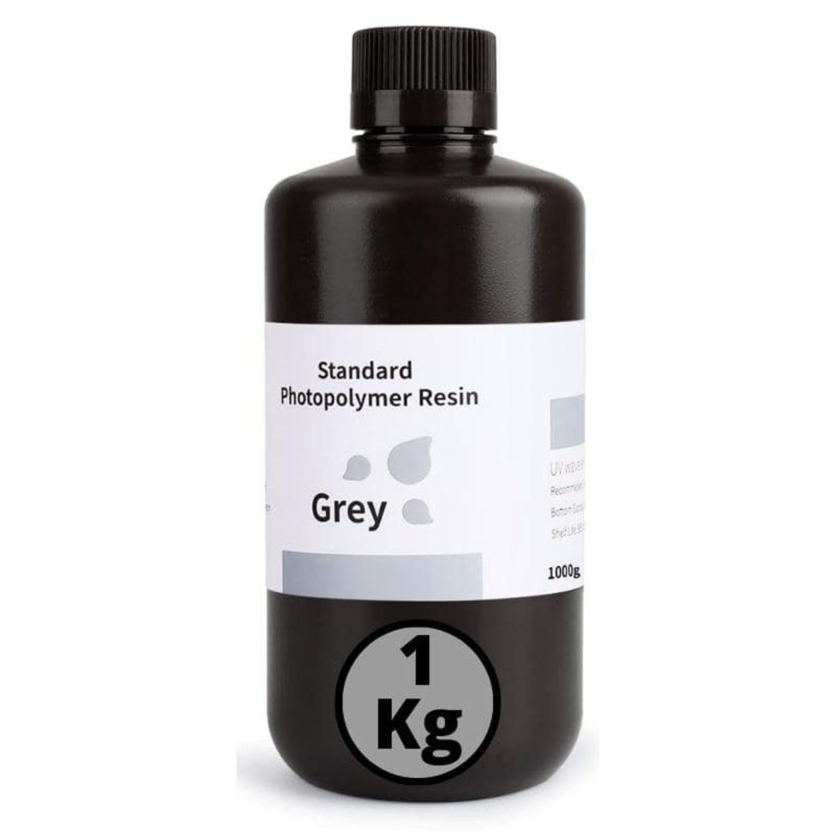 ELEGOO - Resina 3D Gris para Impresoras 3D 1000g Elegoo - Resinas