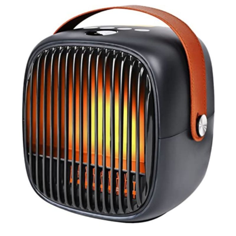 OEM - CALEFACTOR CALENTADOR VENTILADOR DE CERÁMICA NOR-TEC NEGRO