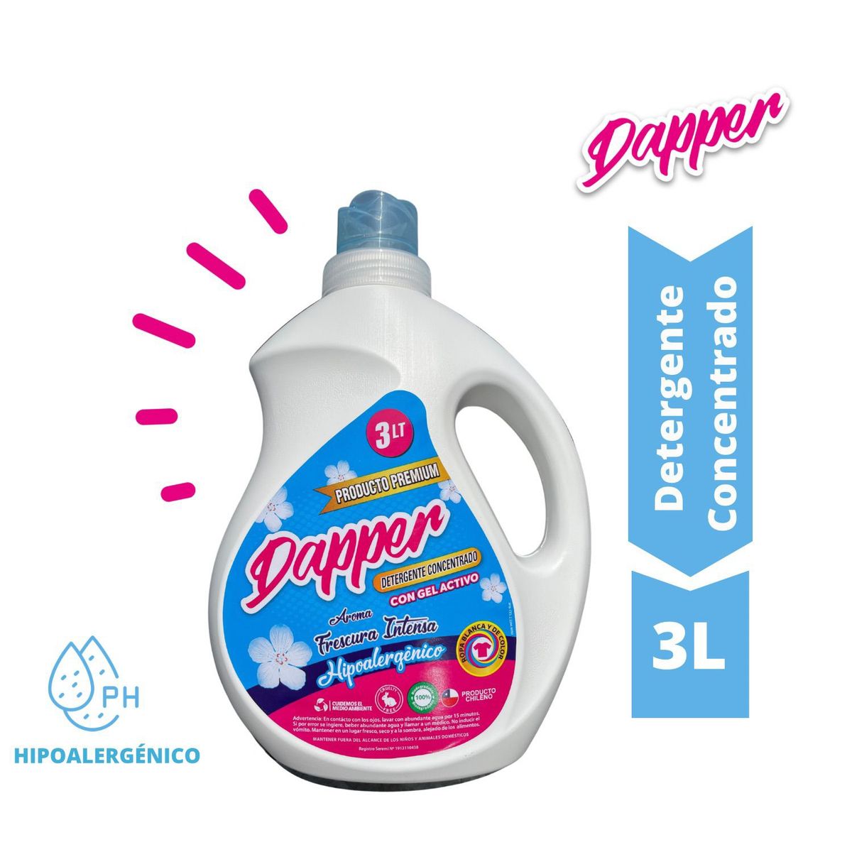 GENERICO - Dapper Detergente Concentrado 3LT